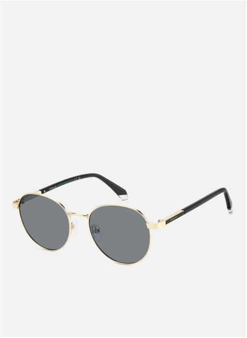 Polaroid Lunettes de soleil homme or et bronze
