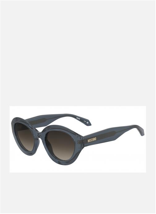 Moschino Lunettes de soleil femme bleu