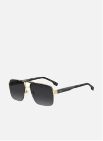 Lunettes de soleil homme or et bronze