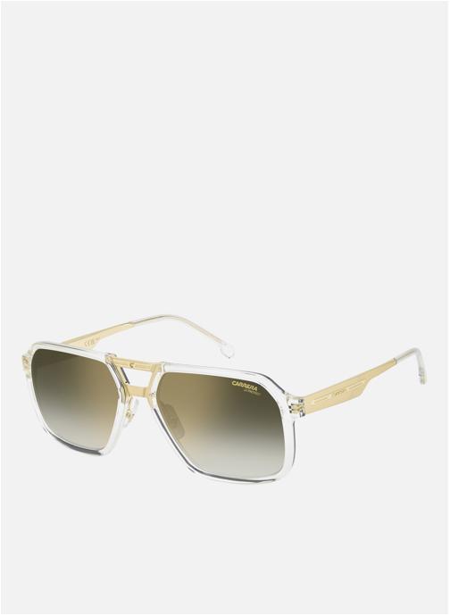 Carrera Lunettes de soleil homme or et bronze