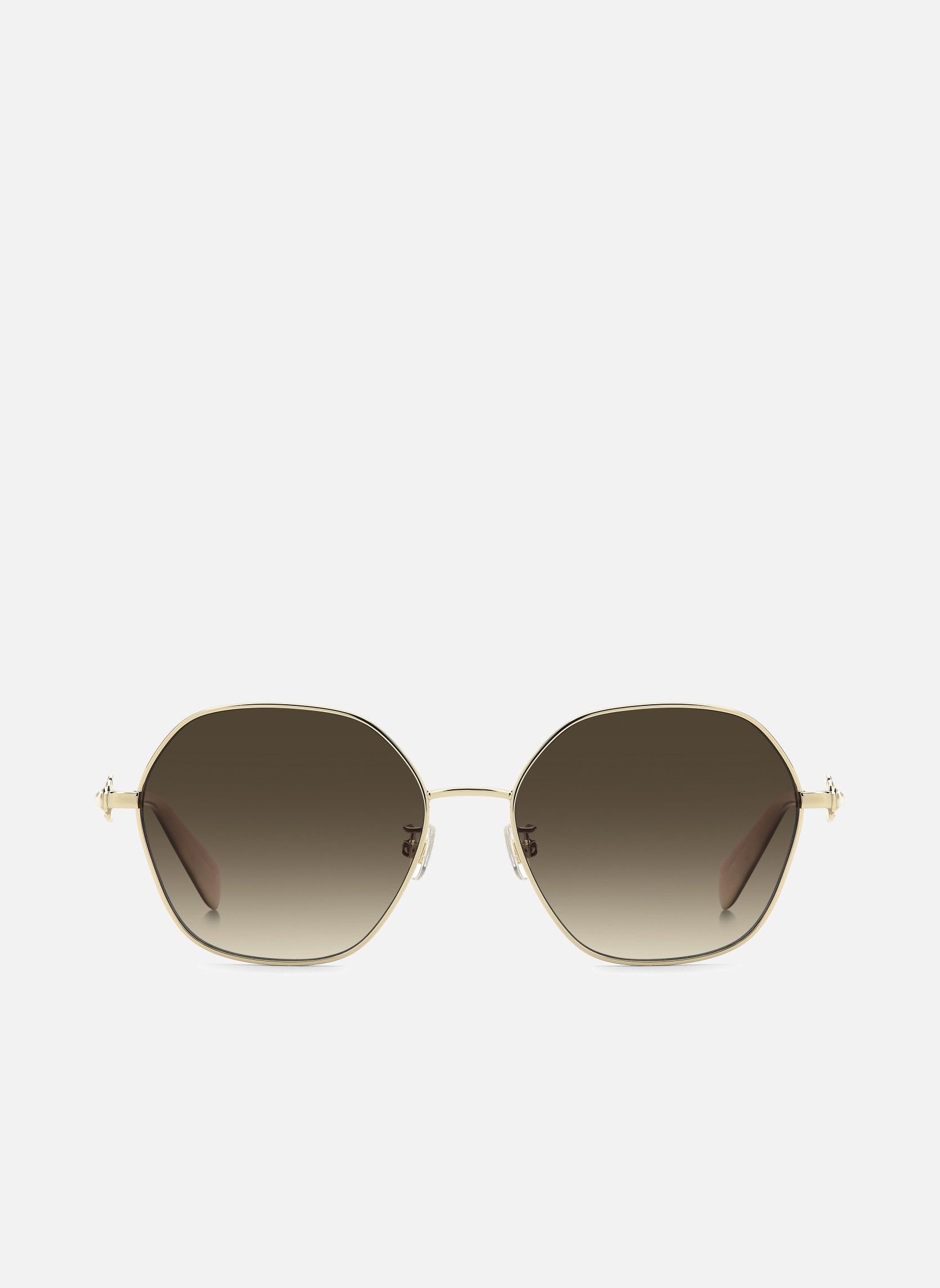 Lunettes de soleil femme or et bronze Kate Spade Lunettes de soleil femme or et bronze Or