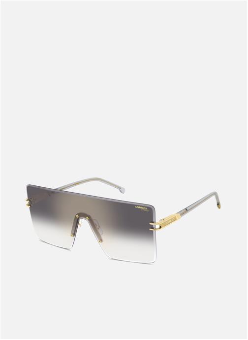 Carrera Lunettes de soleil femme or et bronze
