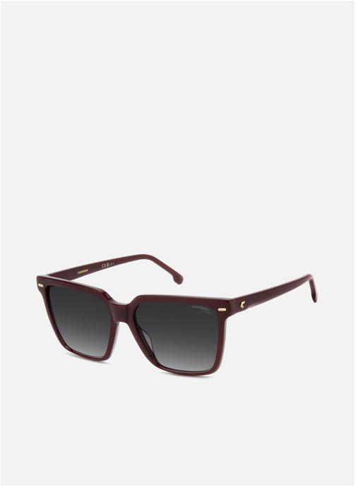 Carrera Lunettes de soleil femme rouge