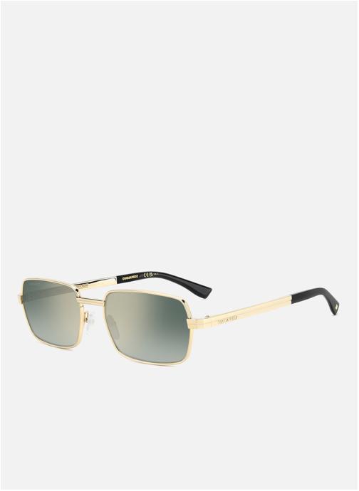 Dsquared2 Lunettes de soleil homme or et bronze
