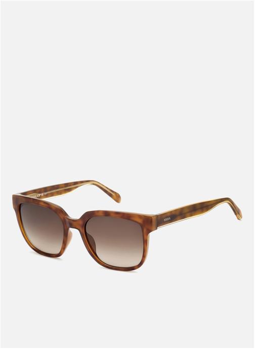 Fossil Lunettes de soleil femme marron