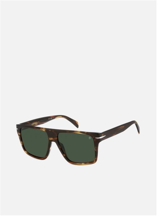 David Beckham Lunettes de soleil homme marron