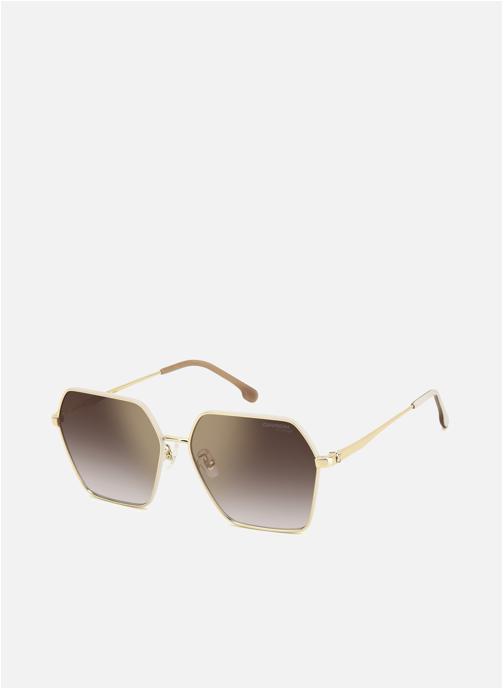 Carrera Lunettes de soleil femme or et bronze
