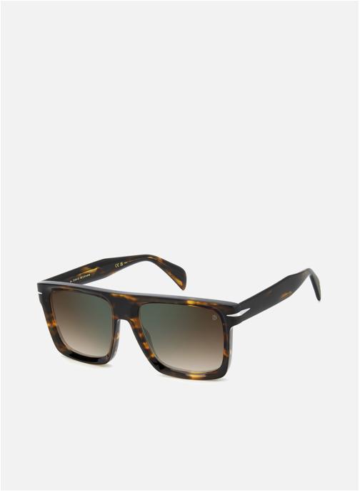 David Beckham Lunettes de soleil homme marron