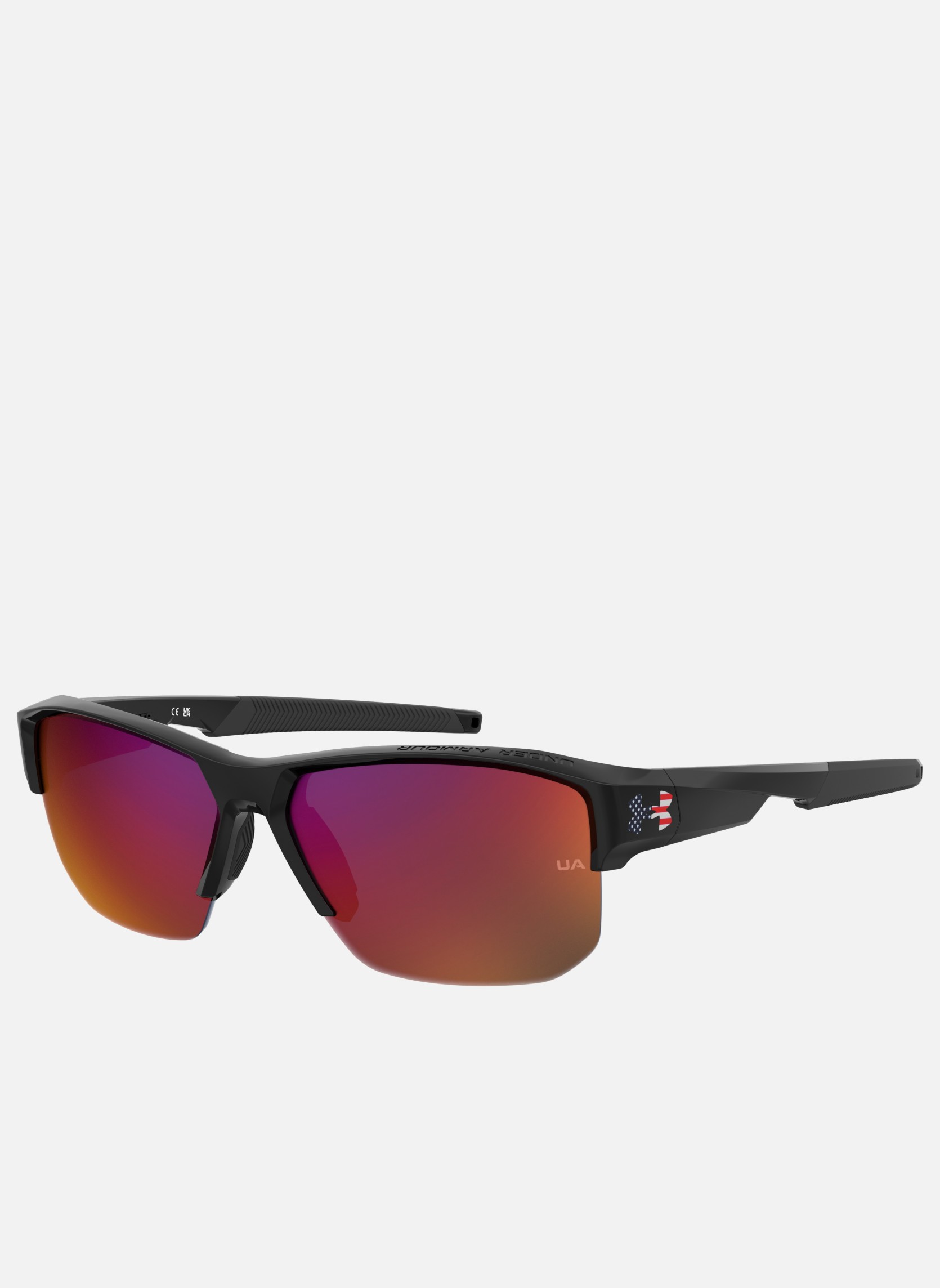 Lunettes de soleil homme noir Under Armour Lunettes de soleil homme noir Noir