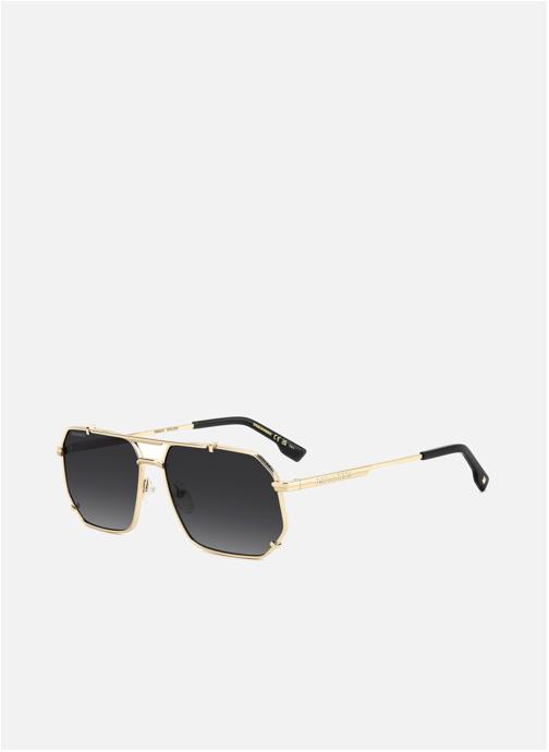 Dsquared2 Lunettes de soleil homme or et bronze