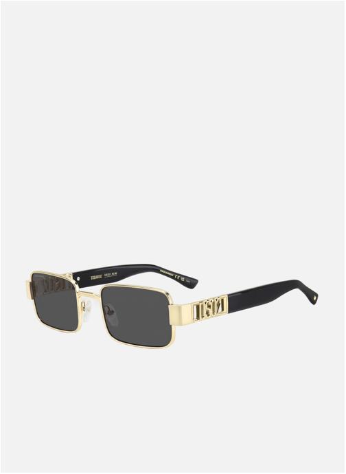 Dsquared2 Lunettes de soleil homme or et bronze