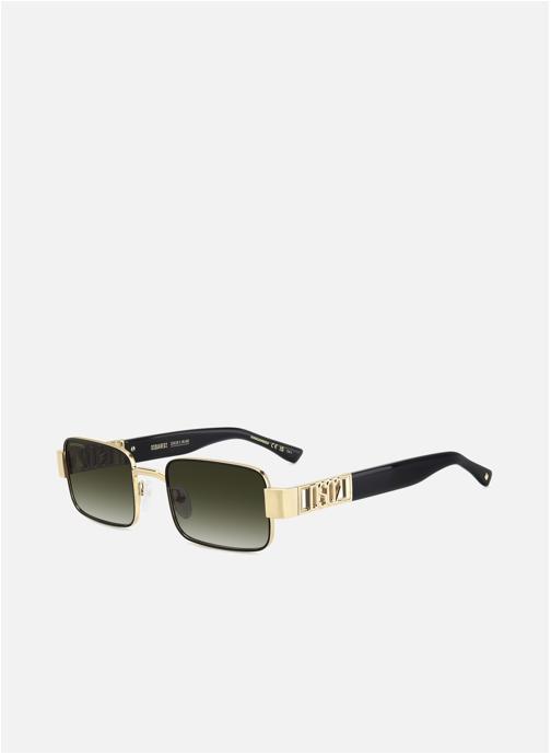 Dsquared2 Lunettes de soleil homme or et bronze