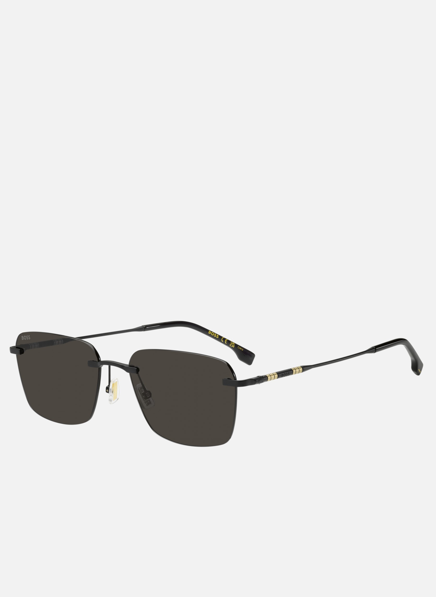 Lunettes de soleil homme noir Hugo Boss Lunettes de soleil homme noir Noir