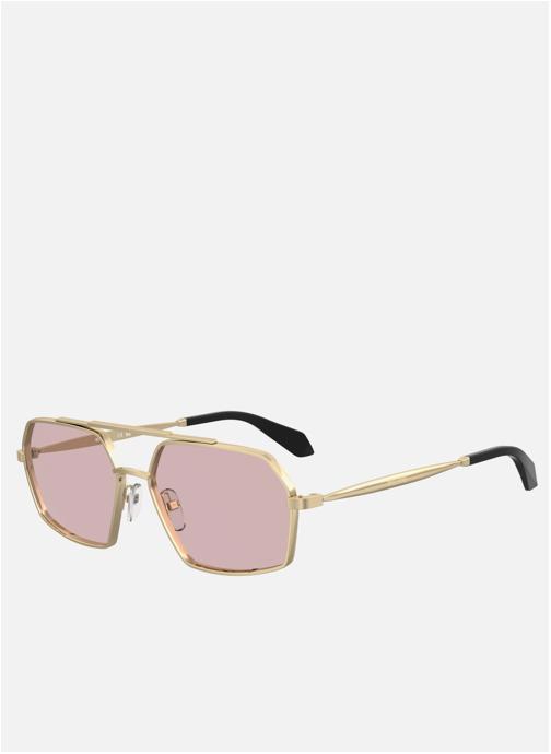Moschino Lunettes de soleil homme or et bronze
