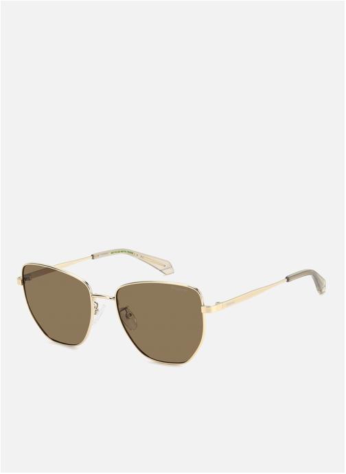 Polaroid Lunettes de soleil femme or et bronze