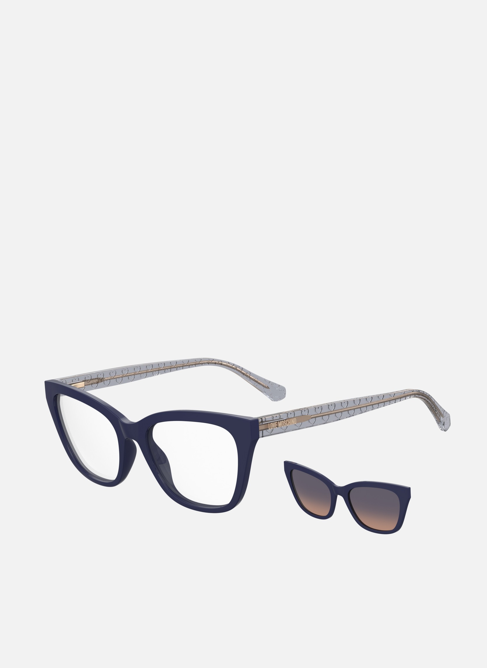Lunettes de soleil femme bleu Love Moschino Lunettes de soleil femme bleu Bleu