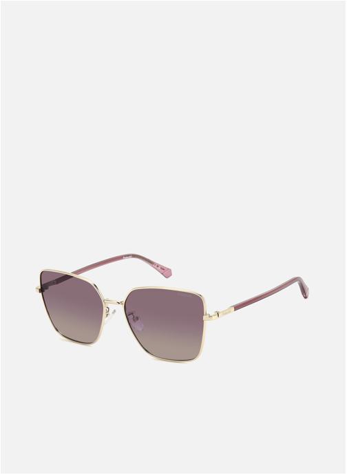 Polaroid Lunettes de soleil femme or et bronze