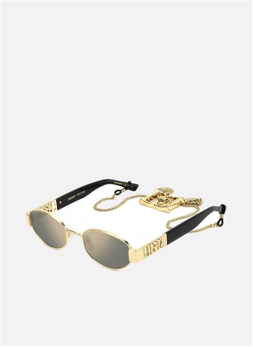 Dsquared2 Lunettes de soleil homme or et bronze