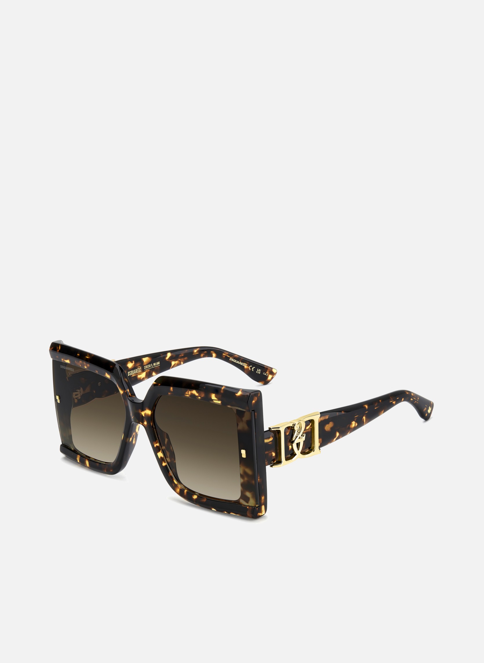 Lunettes de soleil femme marron Dsquared2 Lunettes de soleil femme marron Marron