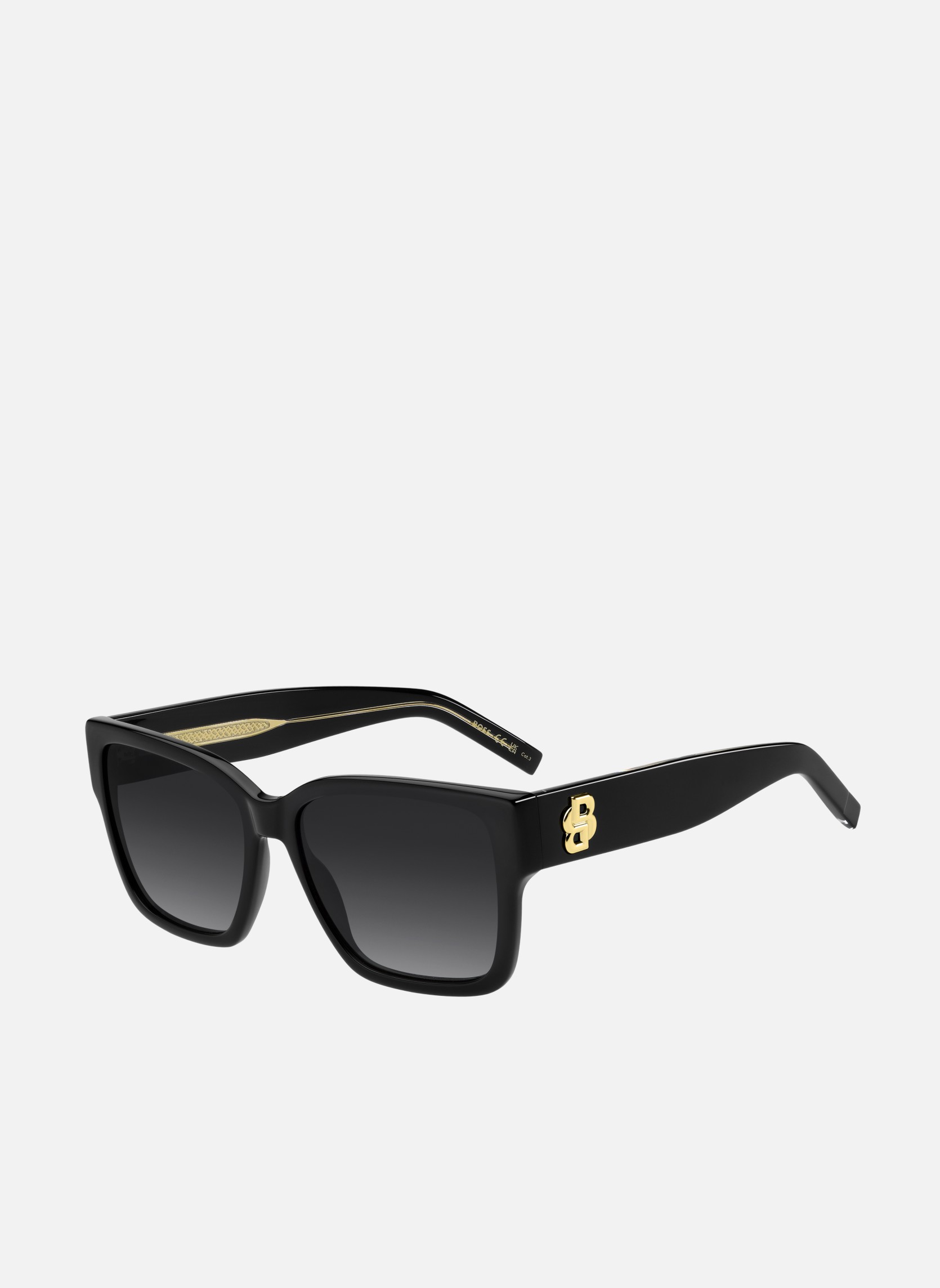 Lunettes de soleil femme noir Hugo Boss Lunettes de soleil femme noir Noir