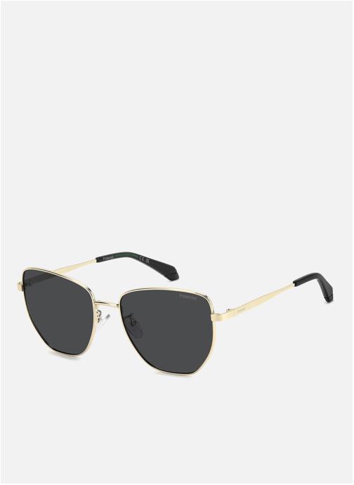 Polaroid Lunettes de soleil femme or et bronze