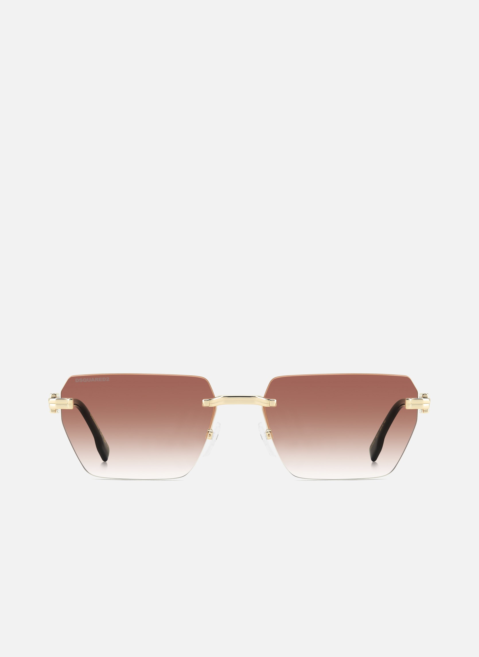 Lunettes de soleil homme or et bronze Dsquared2 Lunettes de soleil homme or et bronze Or