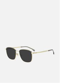 Lunettes de soleil homme or et bronze