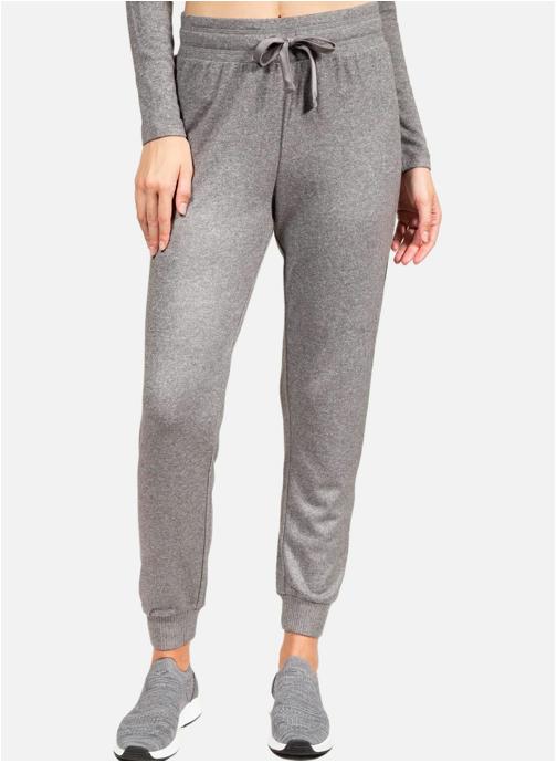 Isotoner Bas de jogging Pantalon jogger Femme Marine femme gris