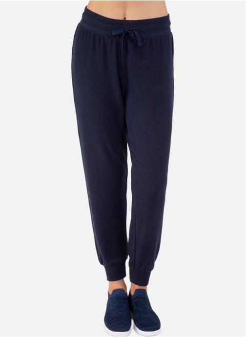 Isotoner Bas de jogging Pantalon jogger Femme Marine femme bleu