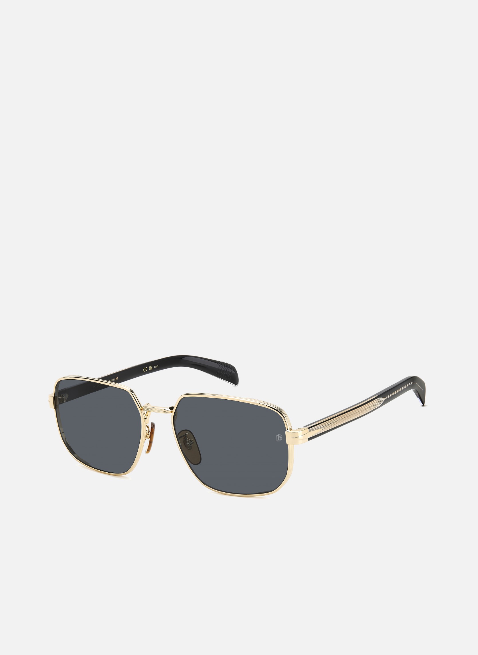 Lunettes de soleil homme or et bronze David Beckham Lunettes de soleil homme or et bronze Or