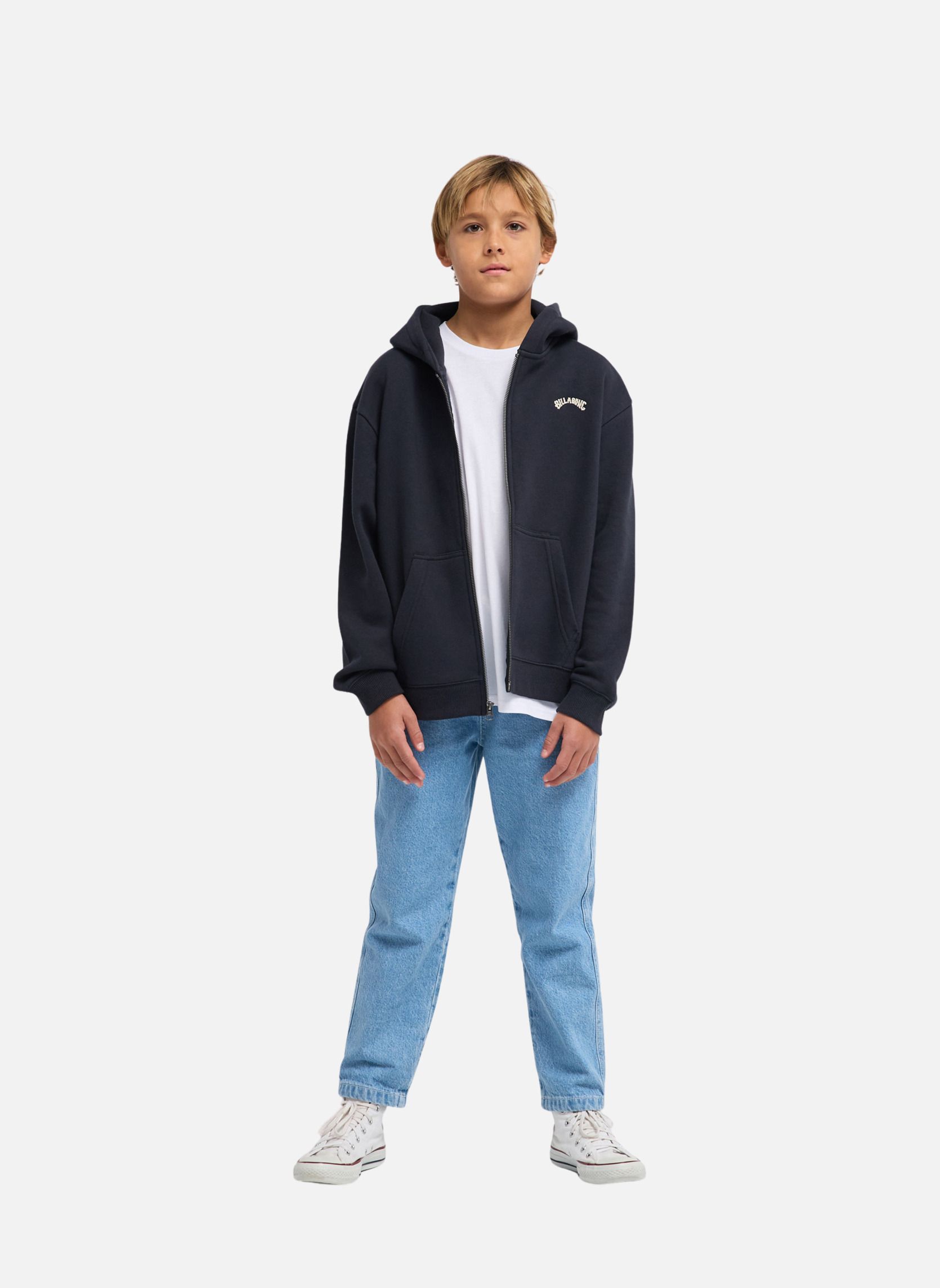 Sweats à capuche Arch garçon noir Billabong Sweats à capuche Arch garçon noir Noir