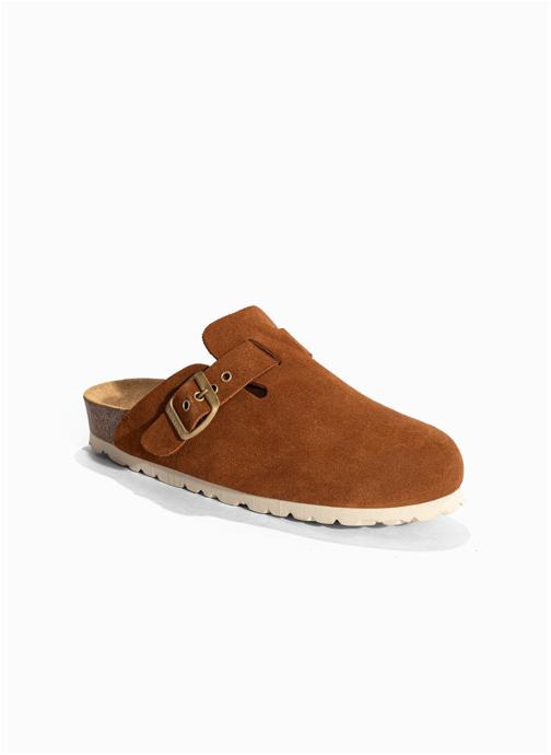 Bayton Mules MILKY femme marron