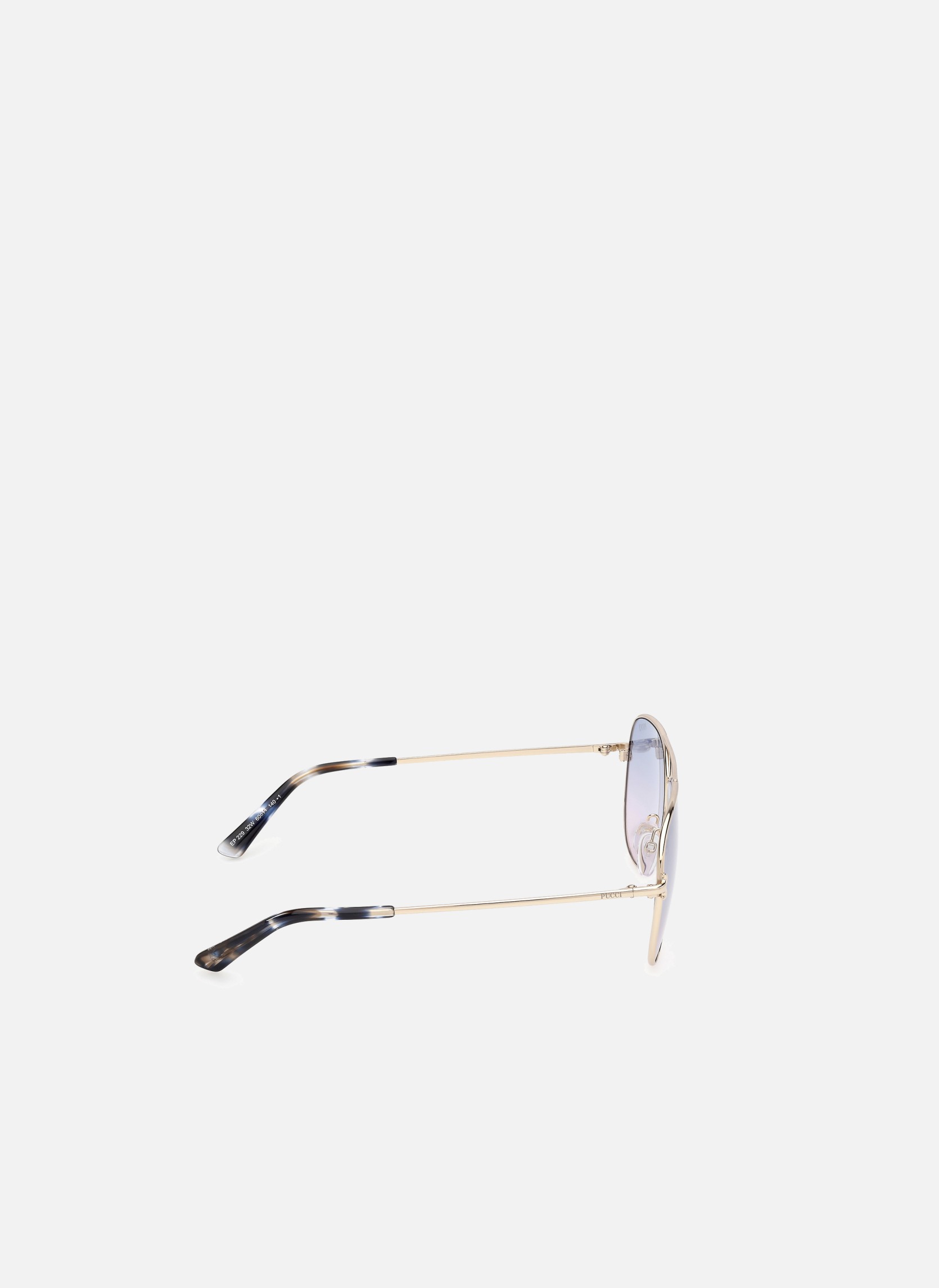 Lunettes de soleil femme or et bronze Emilio Pucci Lunettes de soleil femme or et bronze Or