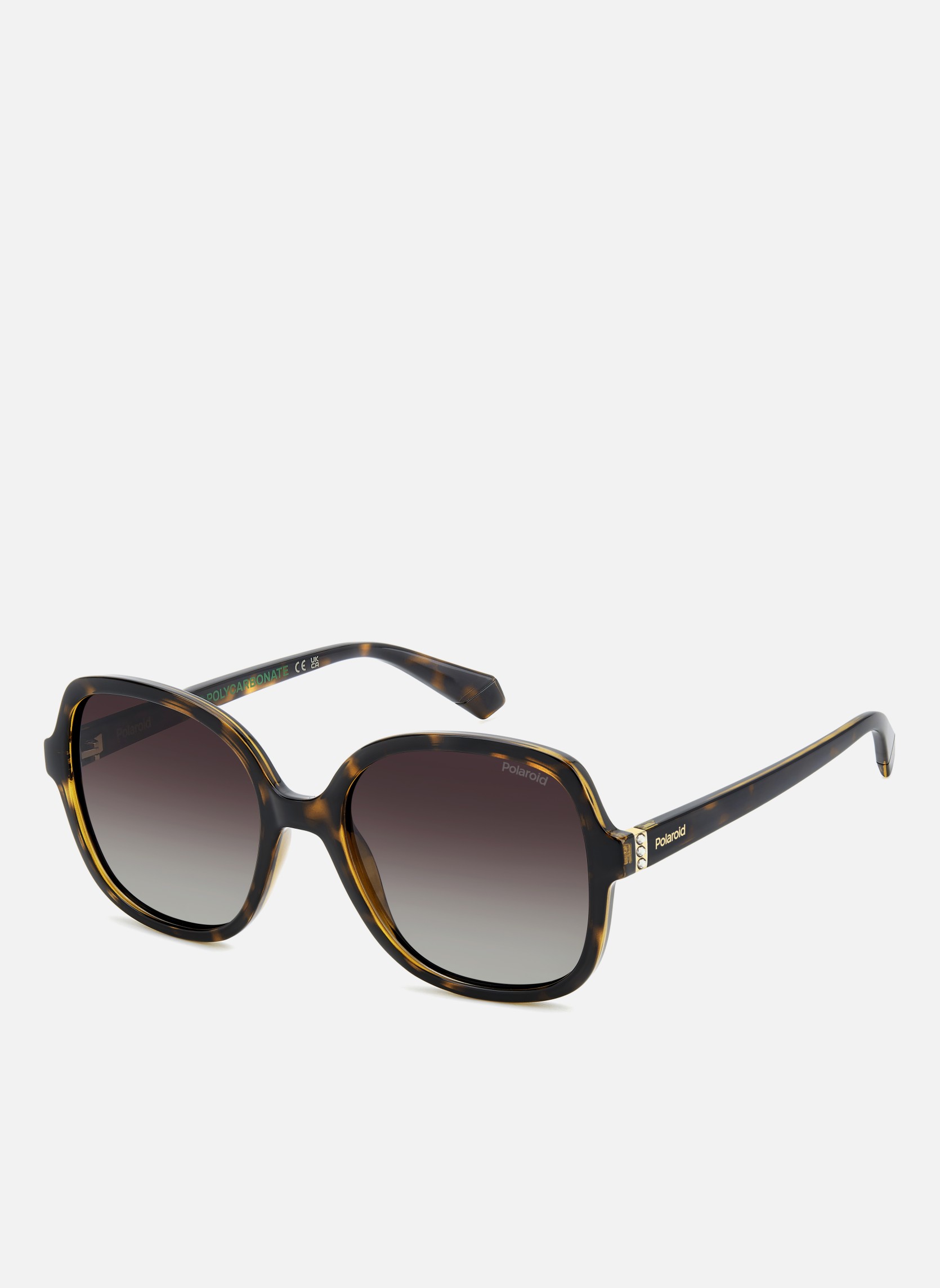 Lunettes de soleil femme marron Polaroid Lunettes de soleil femme marron Marron