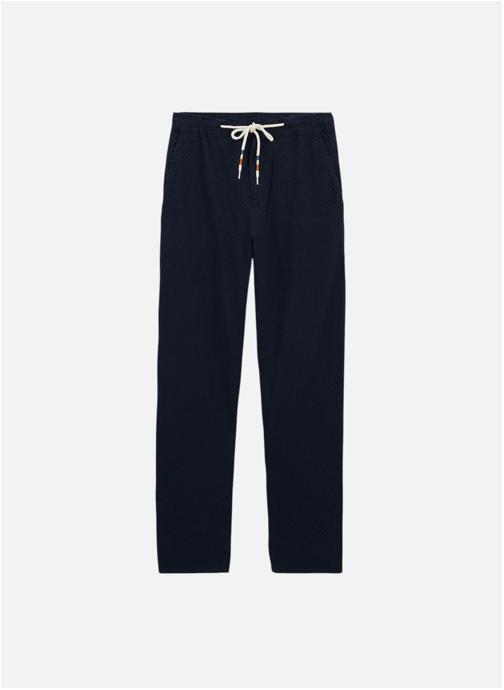 Serge Blanco Pantalons droits 558 homme bleu