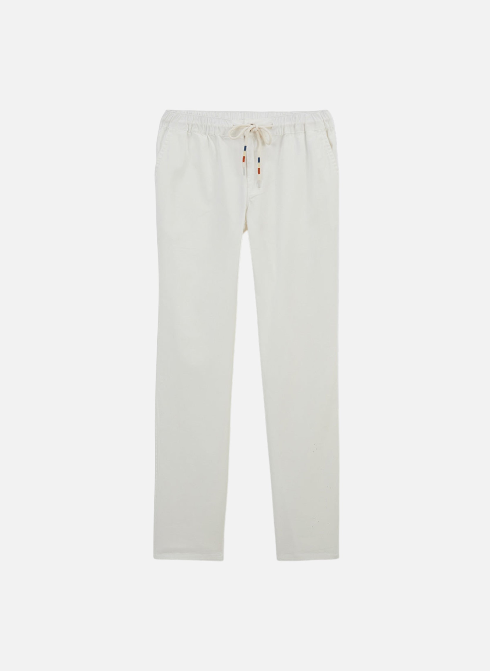 Pantalons droits 549 homme blanc Serge Blanco Pantalons droits 549 homme blanc Blanc mat