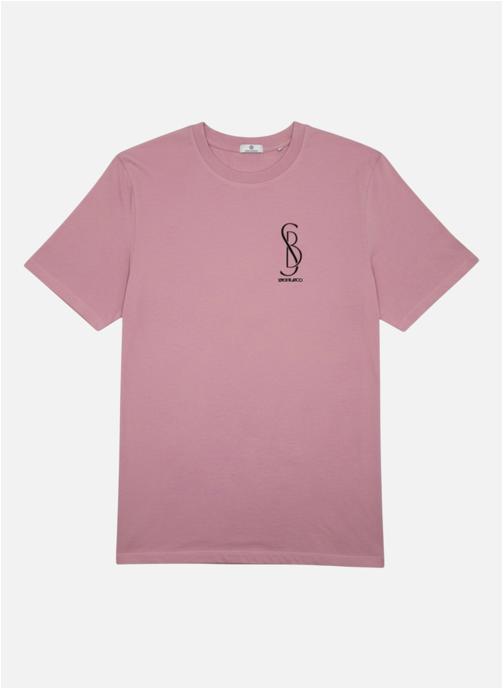 Serge Blanco Tee-shirts Tobias homme rose