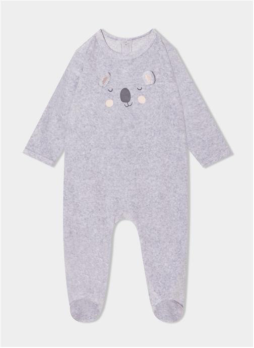 KIMBALOO Gigoteuses Pyjama, dors bien - KIM1_DBPON_VEL_KOALA garçon gris