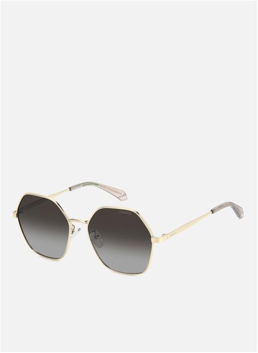 Polaroid Lunettes de soleil femme or et bronze