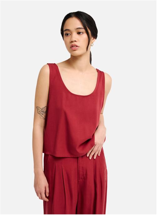Quiksilver Débardeurs Vista femme rouge