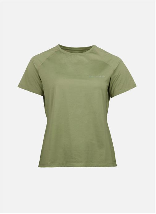 Peak Mountain Tee-shirts T-shirt technique manches courtes ACTUS KAKI femme vert