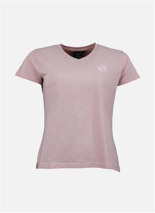 Peak Mountain Tee-shirts T-shirt manches courtes ACRODAN ROSECLAIR femme rose