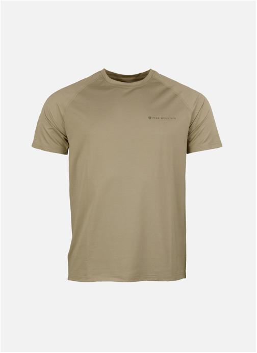 Peak Mountain Tee-shirts TEE-SHIRT TECHNIQUE CECACTUS HOMME Taupe homme marron