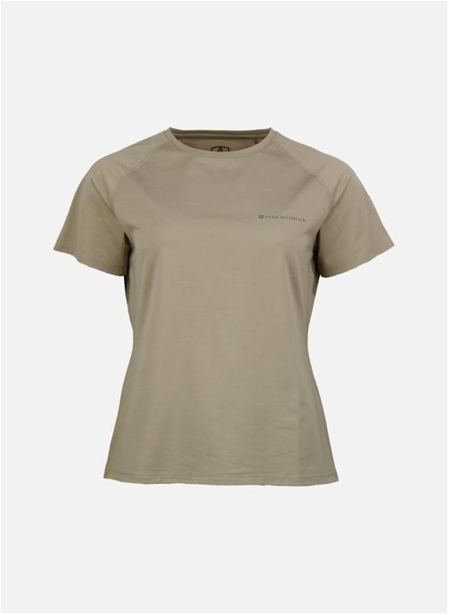 Peak Mountain Tee-shirts T-shirt technique manches courtes ACTUS TAUPE femme beige