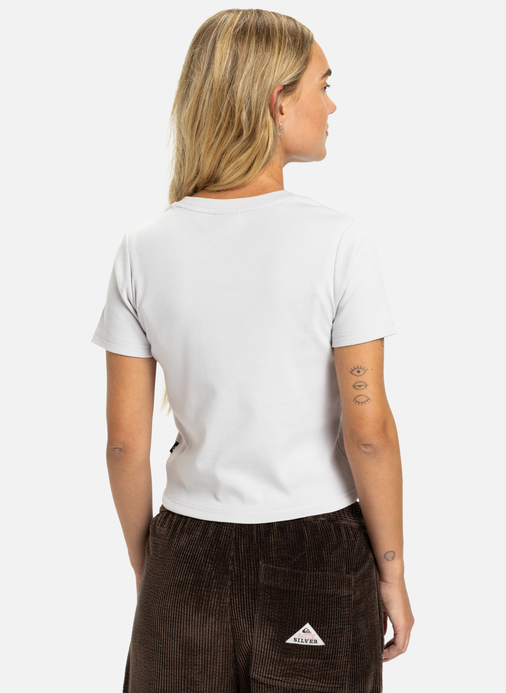 Tee-shirts Sunday femme blanc Quiksilver Tee-shirts Sunday femme blanc Blanc