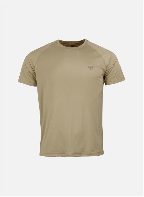 Peak Mountain Tee-shirts TEE-SHIRT TECHNIQUE CAZOKA HOMME Taupe homme marron