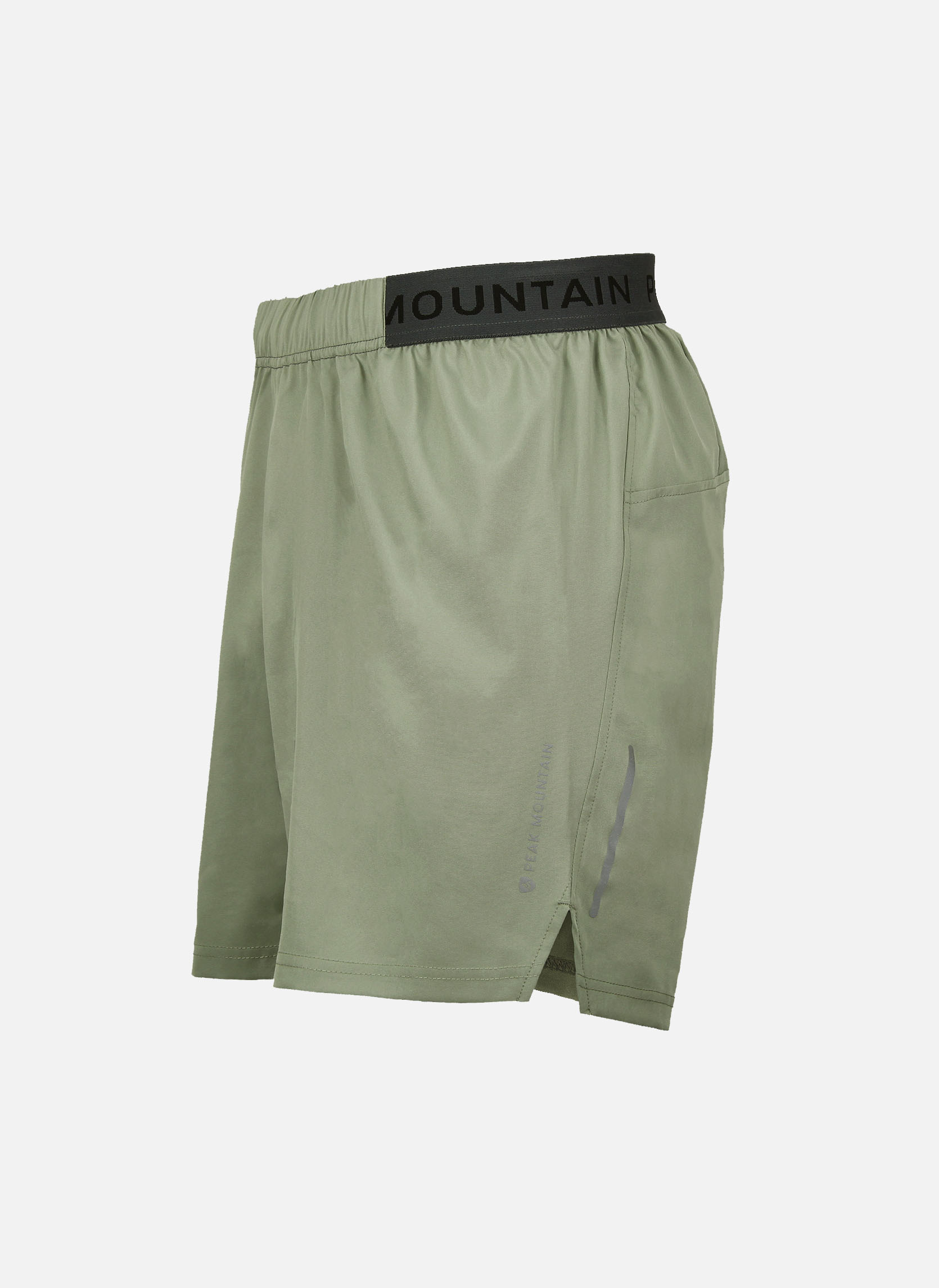 Shorts SHORT DE RUNNING TRAIL CRAN HOMME KAKI TILLEUL homme vert Peak Mountain Shorts SHORT DE RUNNING TRAIL CRAN HOMME KAKI TILLEUL homme vert Kaki