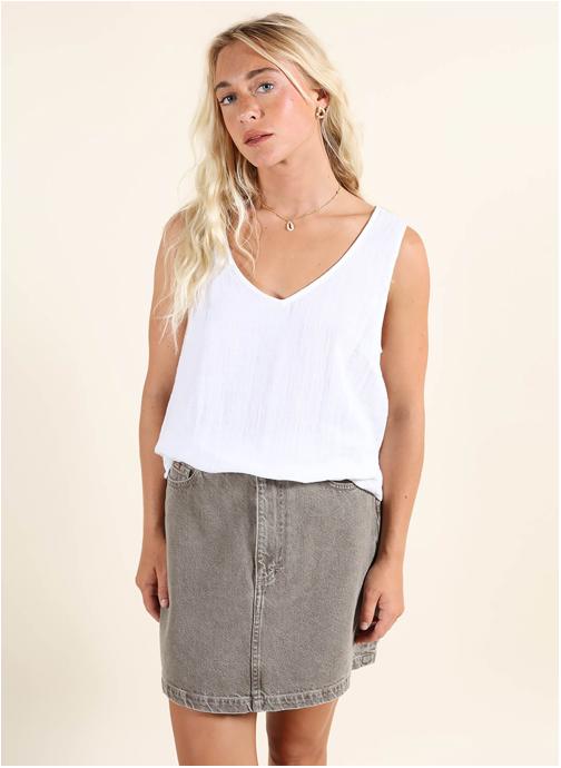 Oxbow Tee-shirts DOMINGO femme blanc