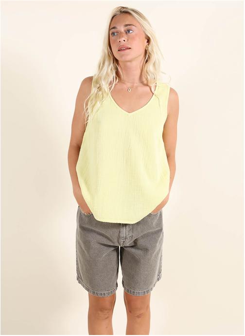 Oxbow Débardeurs DOMINGO femme jaune
