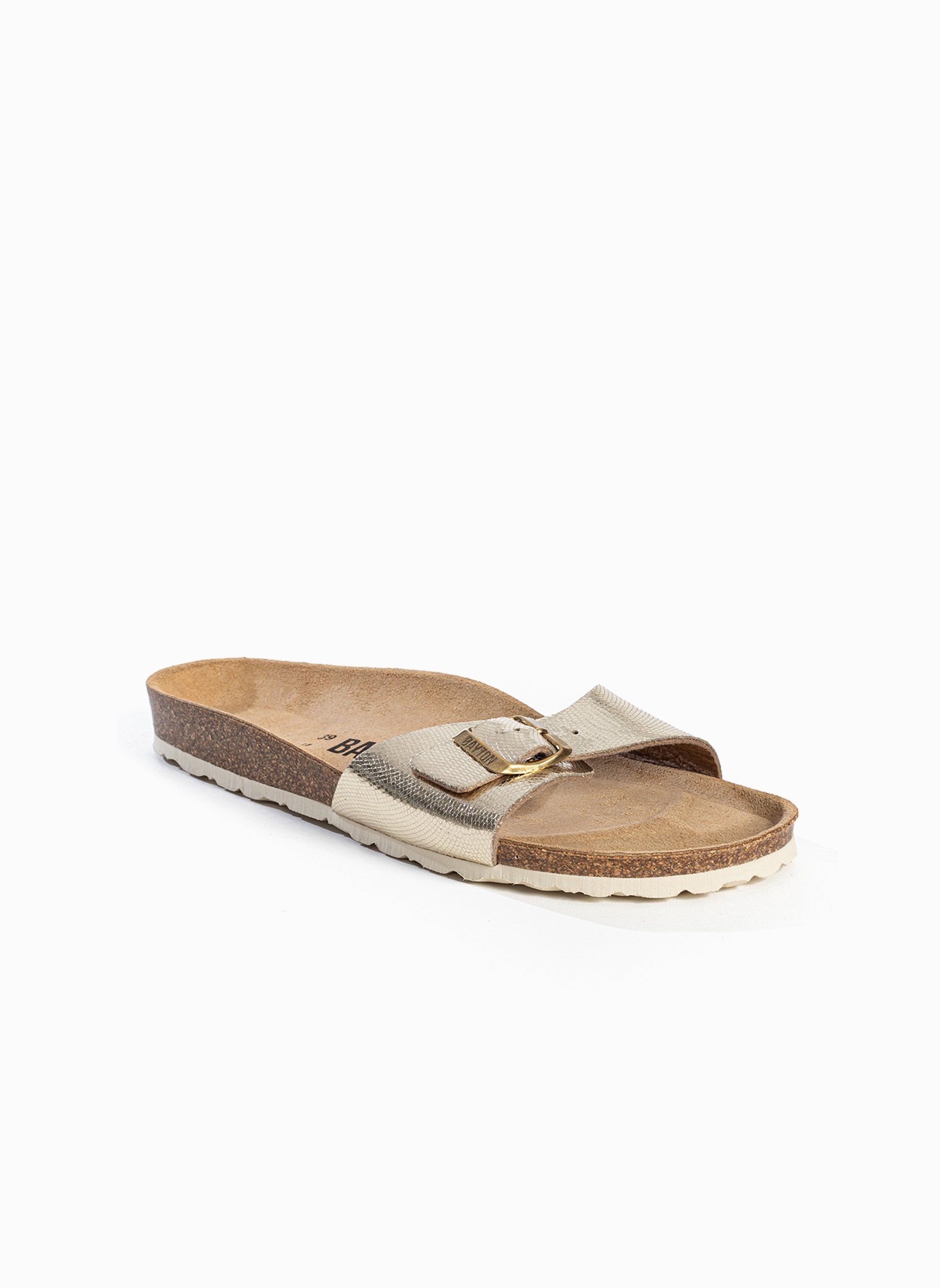 Sandales ZEPHYR femme or et bronze Bayton Sandales ZEPHYR femme or et bronze Or